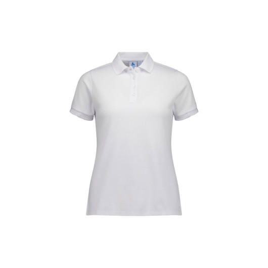WOmens Focus Short Sleeve Polos White